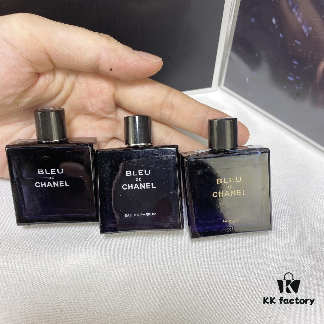 Q-Version New Chanel Bleu de Chanel Men's Mini Set 3-Piece 🔜 Counter Quality