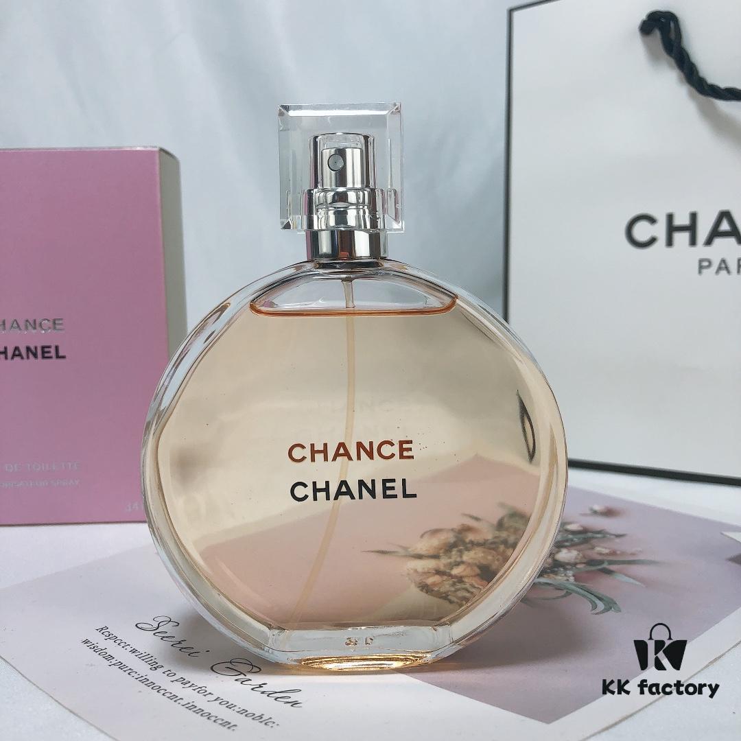 Chanel Chance Eau de Toilette for Women, 50ml and 100ml, Fresh Floral Fragrance
