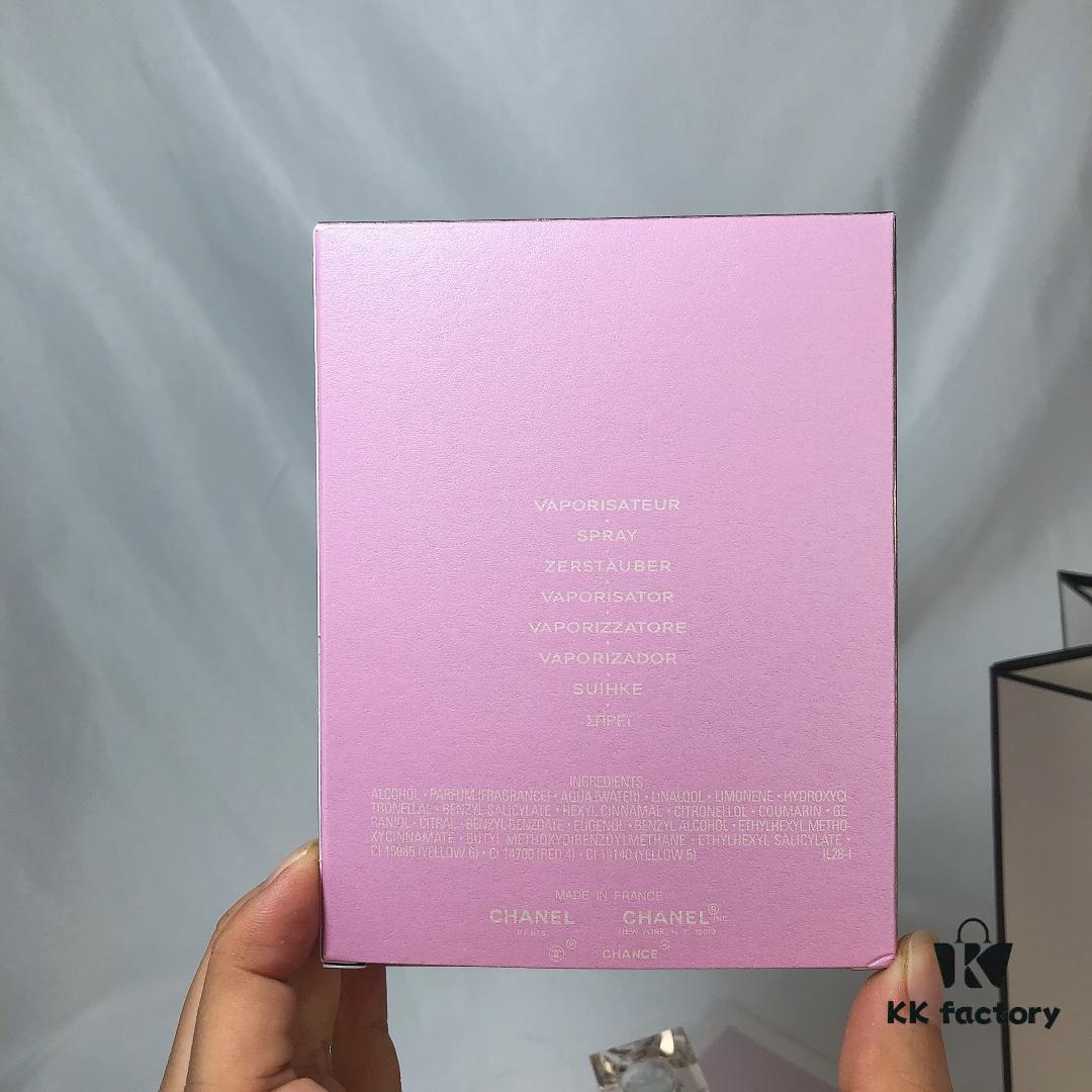 Chanel Chance Eau de Toilette for Women, 50ml and 100ml, Fresh Floral Fragrance