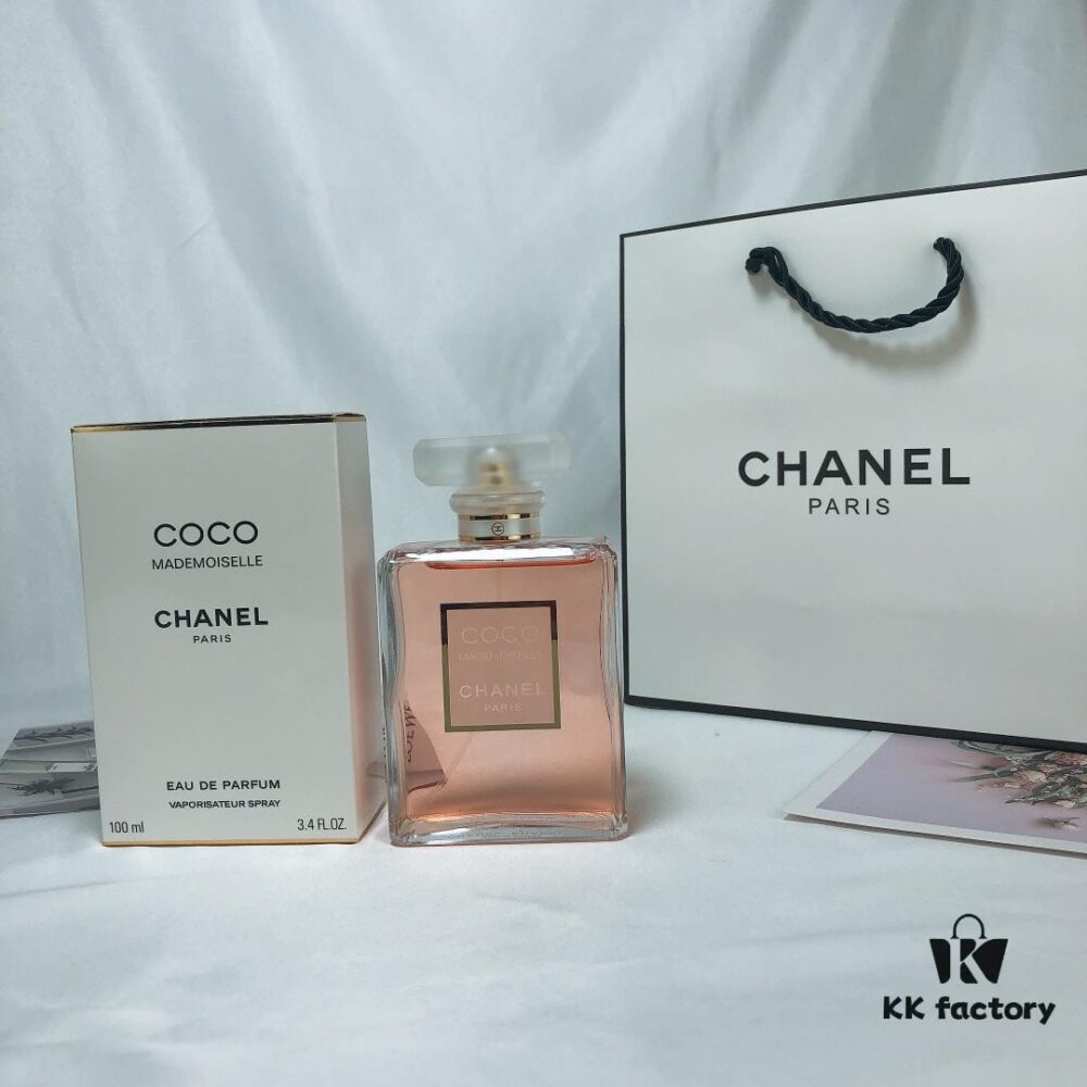 Chanel COCO Mademoiselle Eau de Toilette for Women, 100ml and 50ml, Fresh Oriental Fragrance