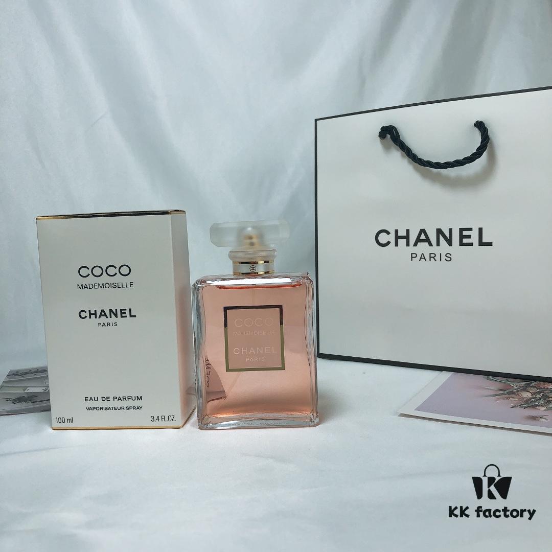 Chanel COCO Mademoiselle Eau de Toilette for Women, 100ml and 50ml, Fresh Oriental Fragrance