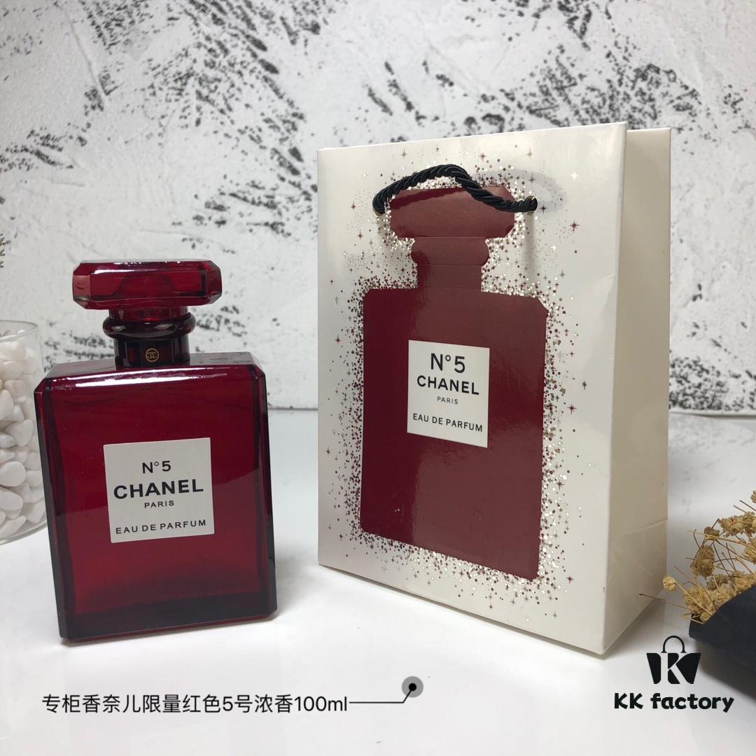 CHANEL N°5 Limited Edition Red Bottle Eau de Parfum, Intense Fragrance – Holiday Exclusive 2018-2019