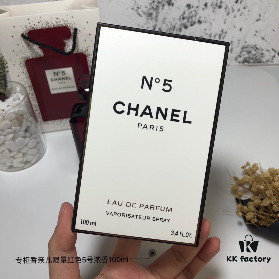 CHANEL N°5 Limited Edition Red Bottle Eau de Parfum, Intense Fragrance – Holiday Exclusive 2018-2019