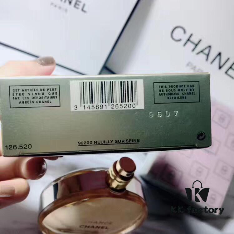 Chanel Chance Eau Tendre for Women, Yellow Edition, EDP Concentrated Perfume 100ml, Counter Version with Metal Cap