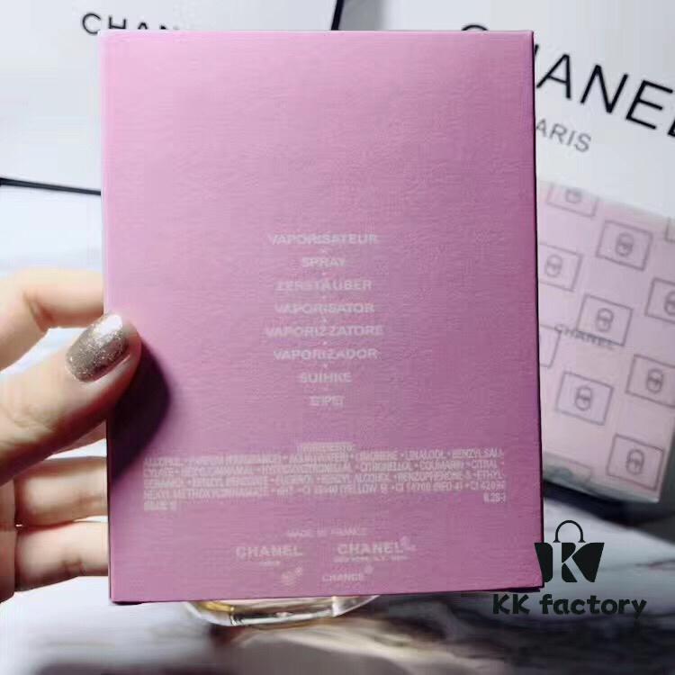 Chanel Chance Eau Tendre for Women, Yellow Edition, EDP Concentrated Perfume 100ml, Counter Version with Metal Cap