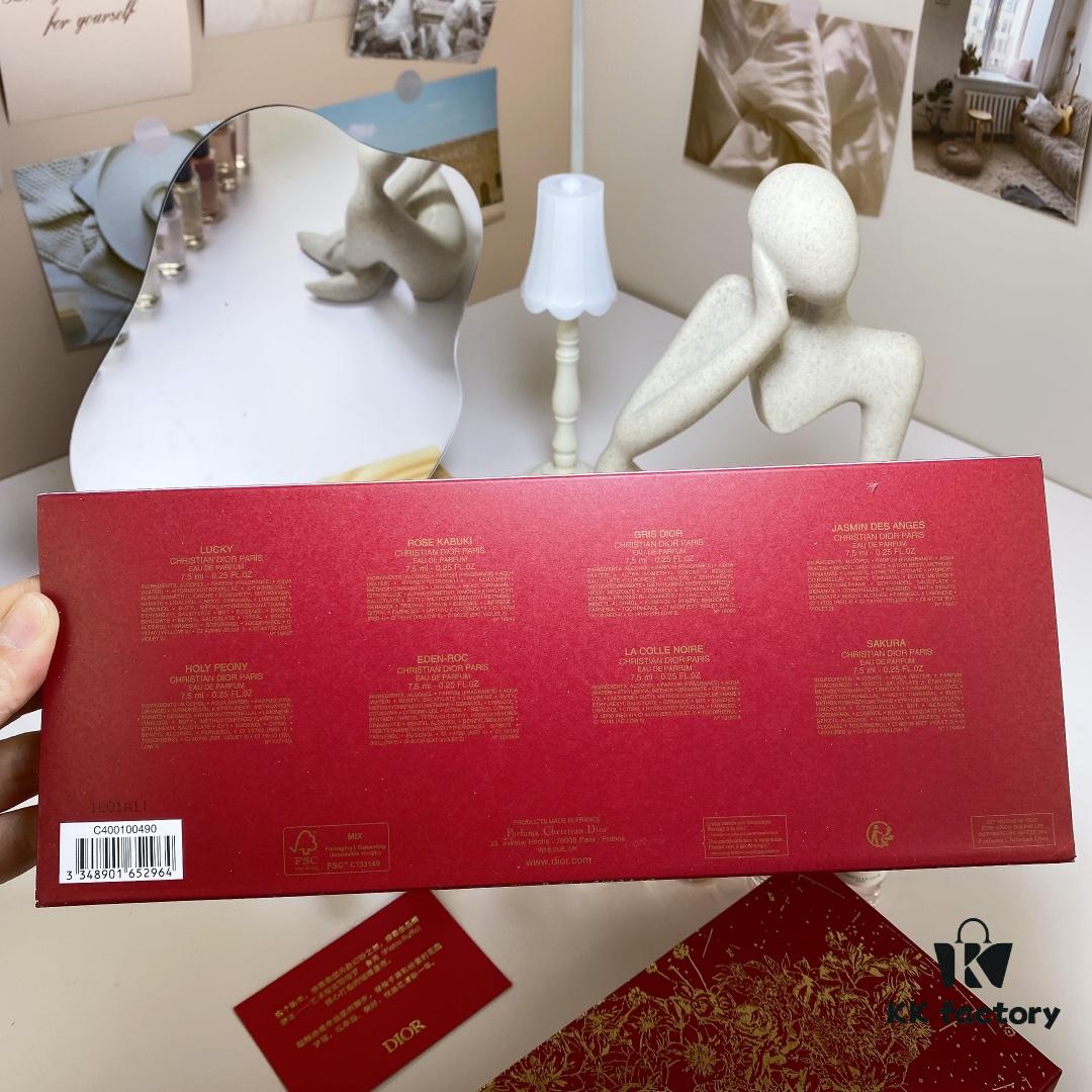 Dior Chinese New Year Edition Collectible Q-Version 8-Piece Set with Tote Bag, Free Shipping