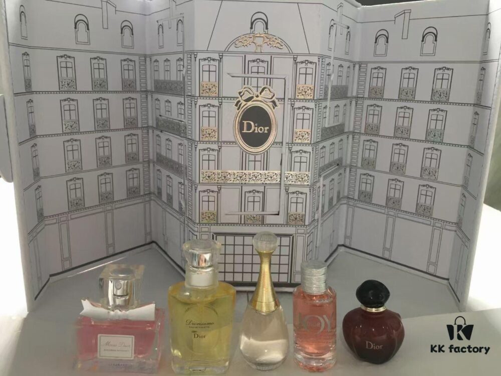 New Dior Cabinet Edition Château Set - Avenue Montaigne Perfume Collection Five-Piece Gift Set