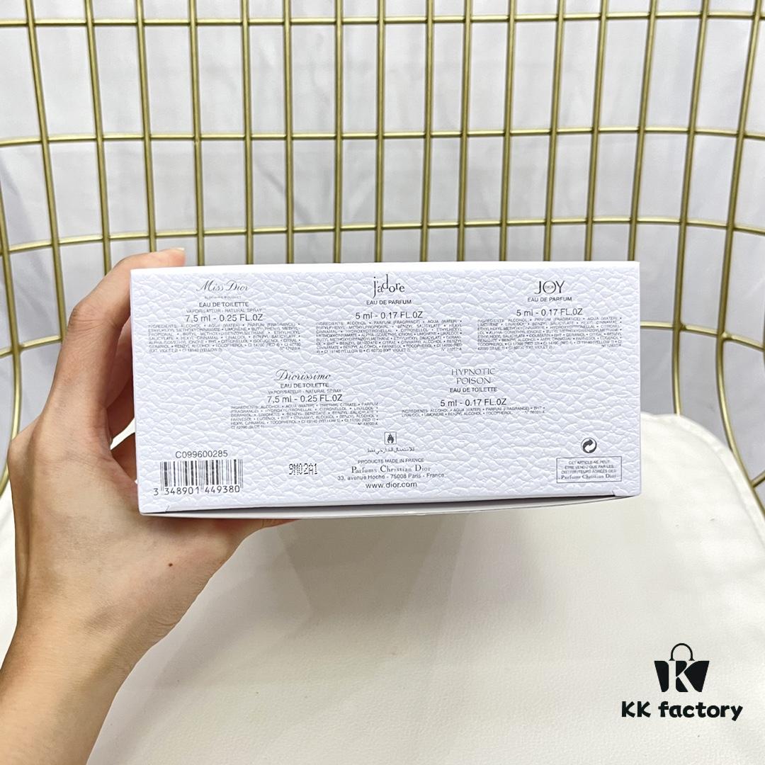 New Dior Cabinet Edition Château Set - Avenue Montaigne Perfume Collection Five-Piece Gift Set