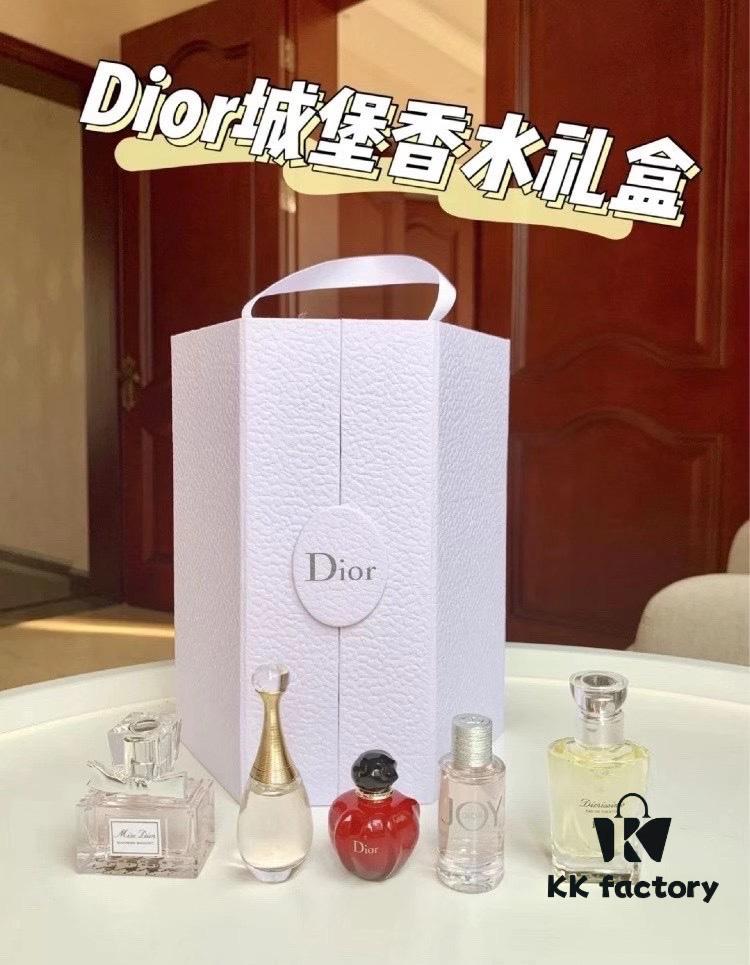 New Dior Cabinet Edition Château Set - Avenue Montaigne Perfume Collection Five-Piece Gift Set
