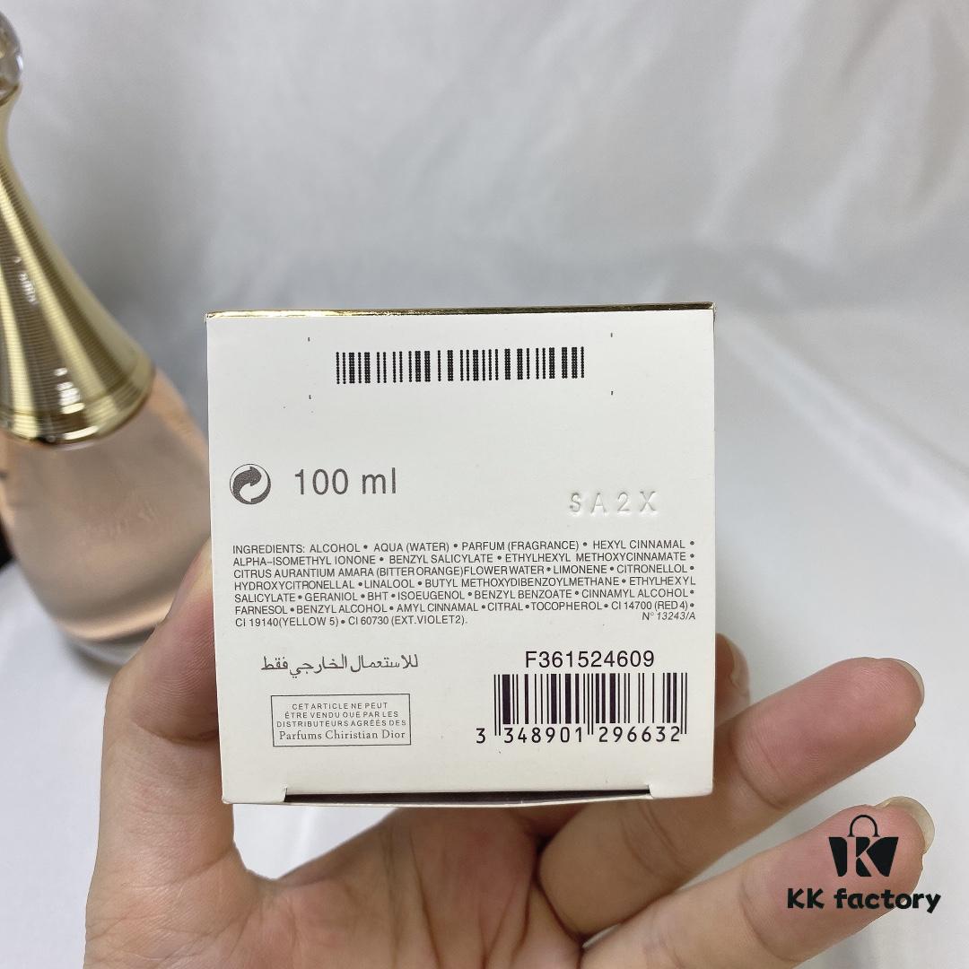 DIOR J'adore Eau de Parfum for Women, 100ml