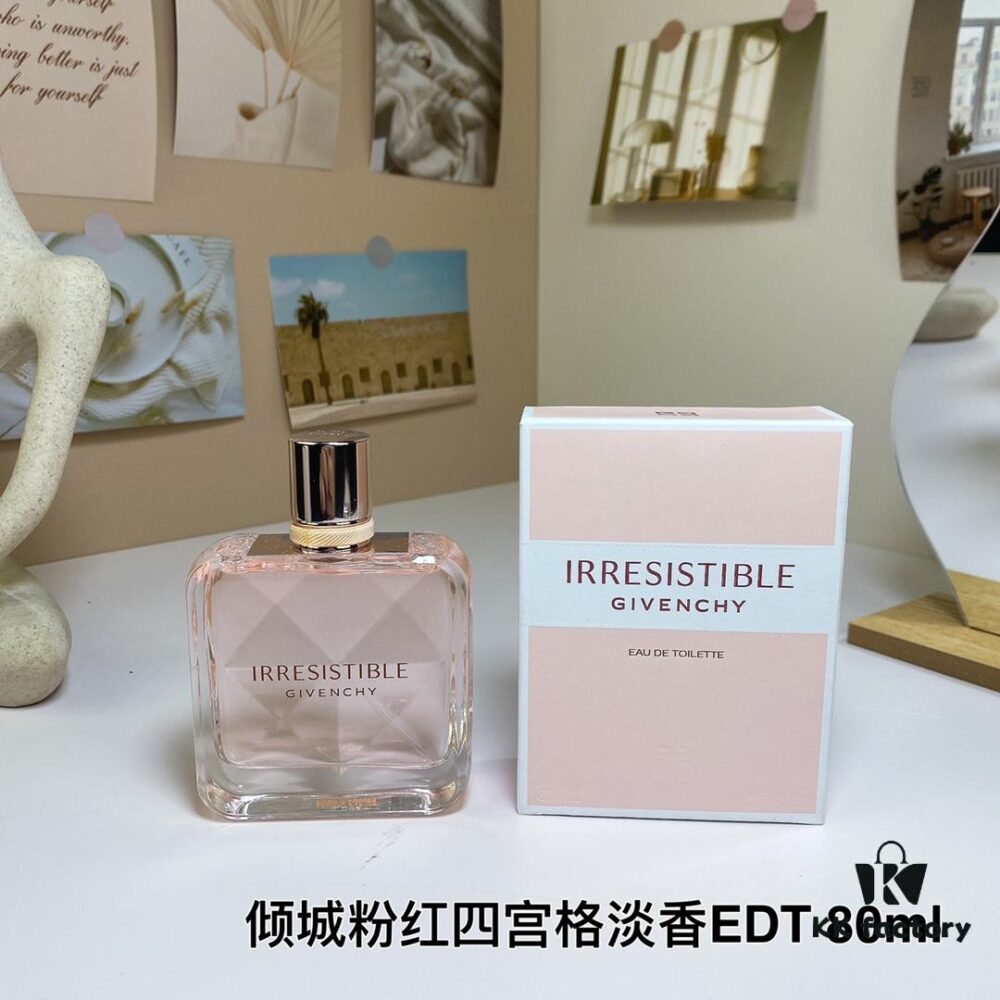 GIVENCHY IRRESISTIBLE Givenchy Pink Prisme Quadrilore Eau de Toilette 80ml