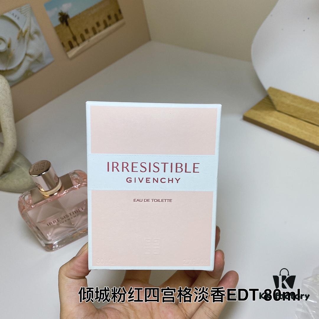 GIVENCHY IRRESISTIBLE Givenchy Pink Prisme Quadrilore Eau de Toilette 80ml