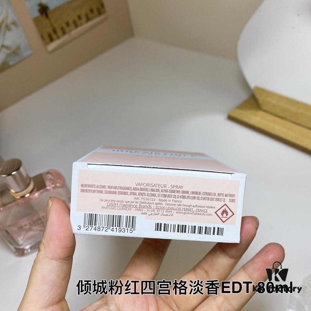 GIVENCHY IRRESISTIBLE Givenchy Pink Prisme Quadrilore Eau de Toilette 80ml