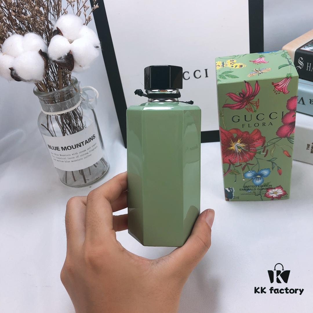 Gucci Flora Gorgeous Gardenia Avocado Edition Perfume 100ml and 50ml, Limited Summer Edition 2019