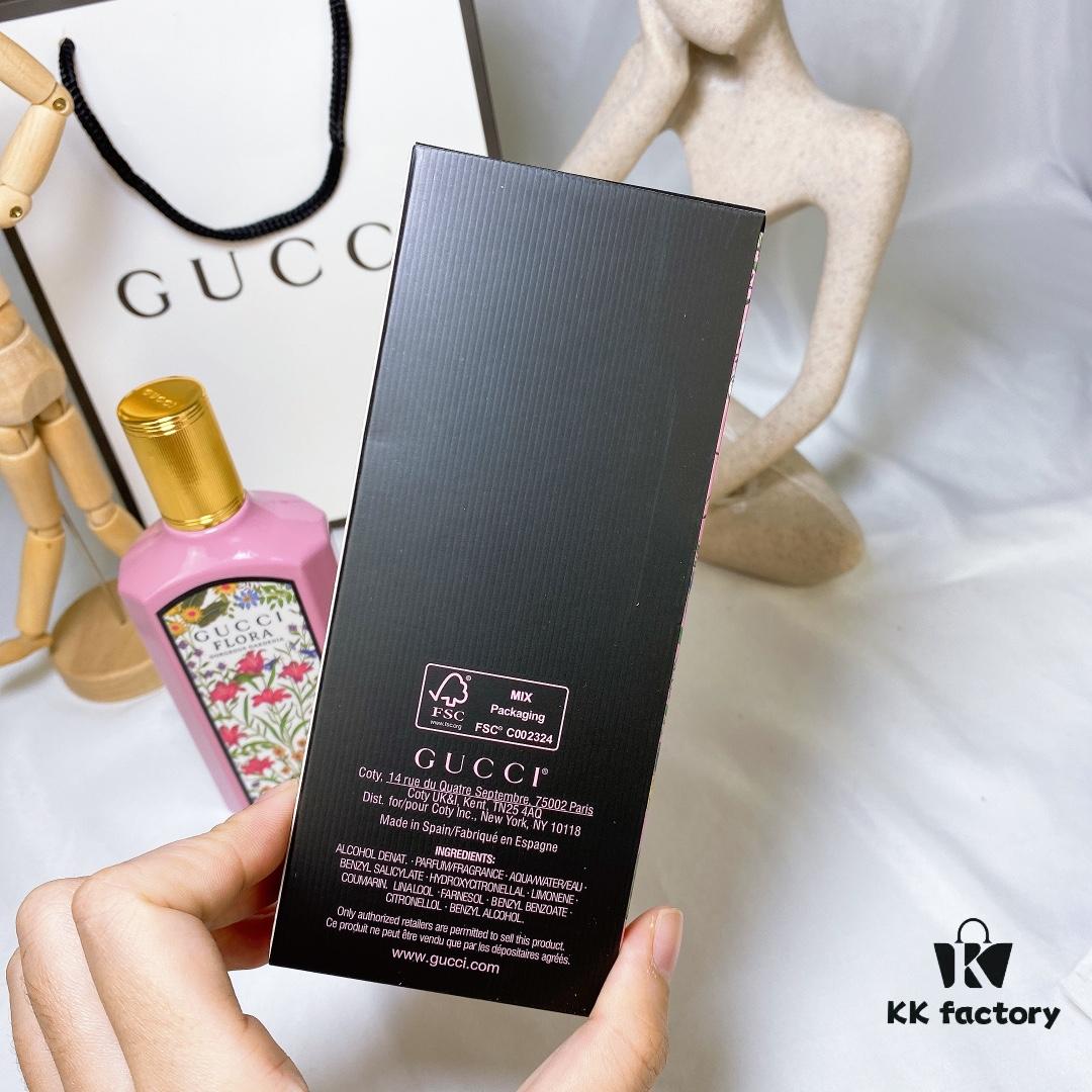 GUCCI Flora Gorgeous Gardenia Limited Edition Women's Perfume 2021 New Arrival Long-Lasting Eau de Parfum 100ml