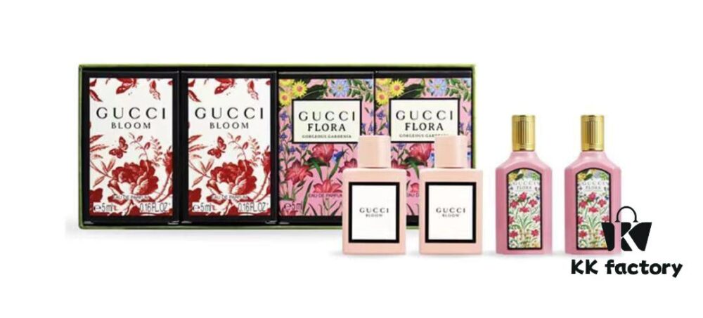 New Version Gucci 4-Piece Perfume Sample Set 4×5ml