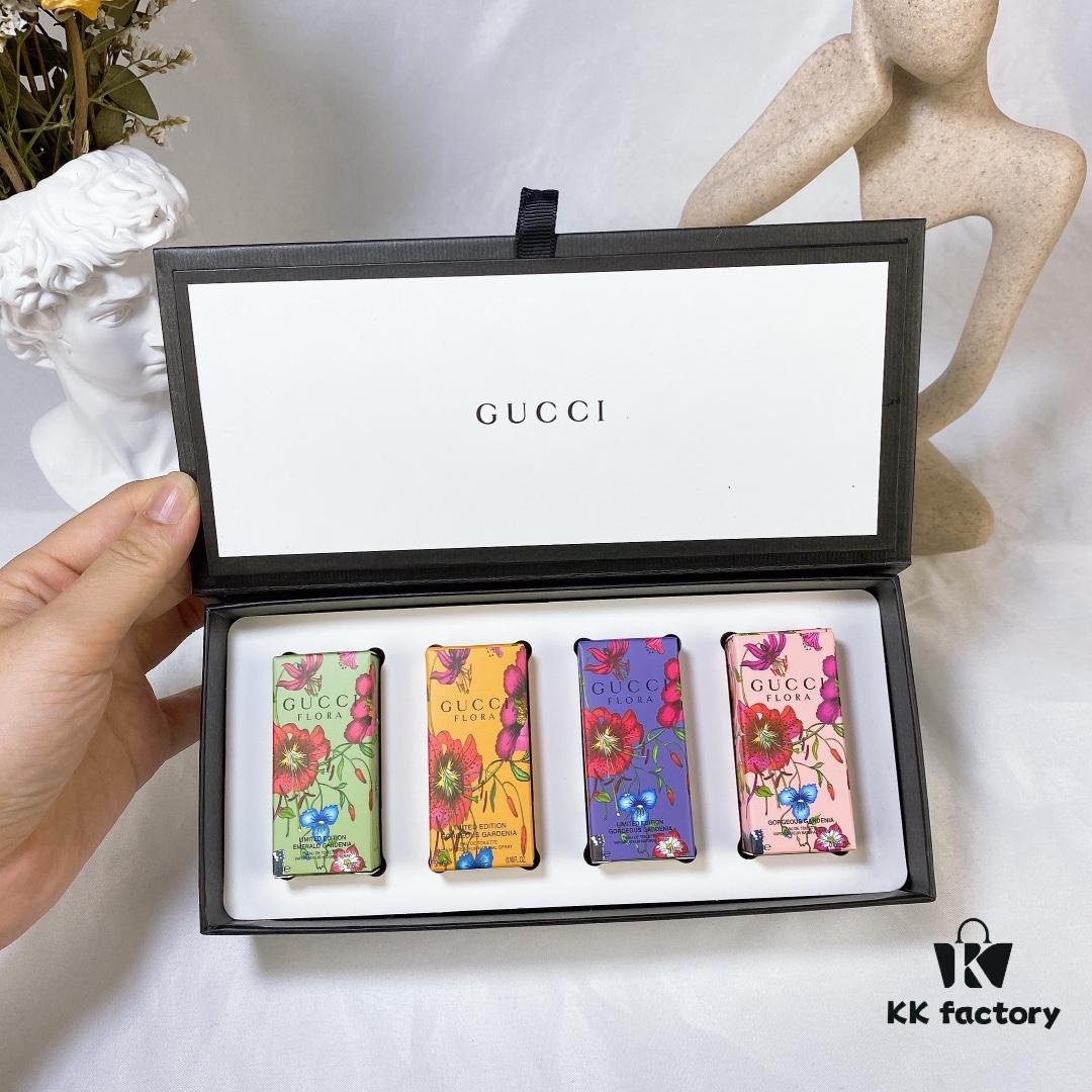 Gucci Flora Dance Limited Edition Set of Four 5ml Perfumes