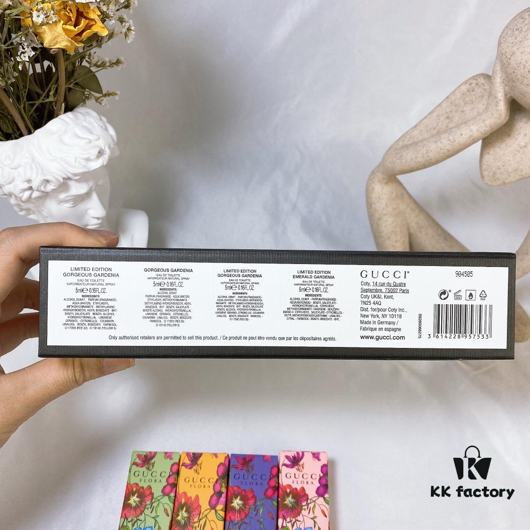 Gucci Flora Dance Limited Edition Set of Four 5ml Perfumes