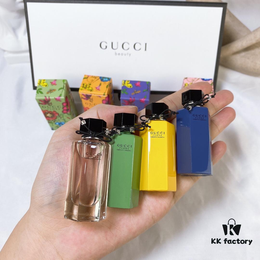 Gucci Flora Dance Limited Edition Set of Four 5ml Perfumes