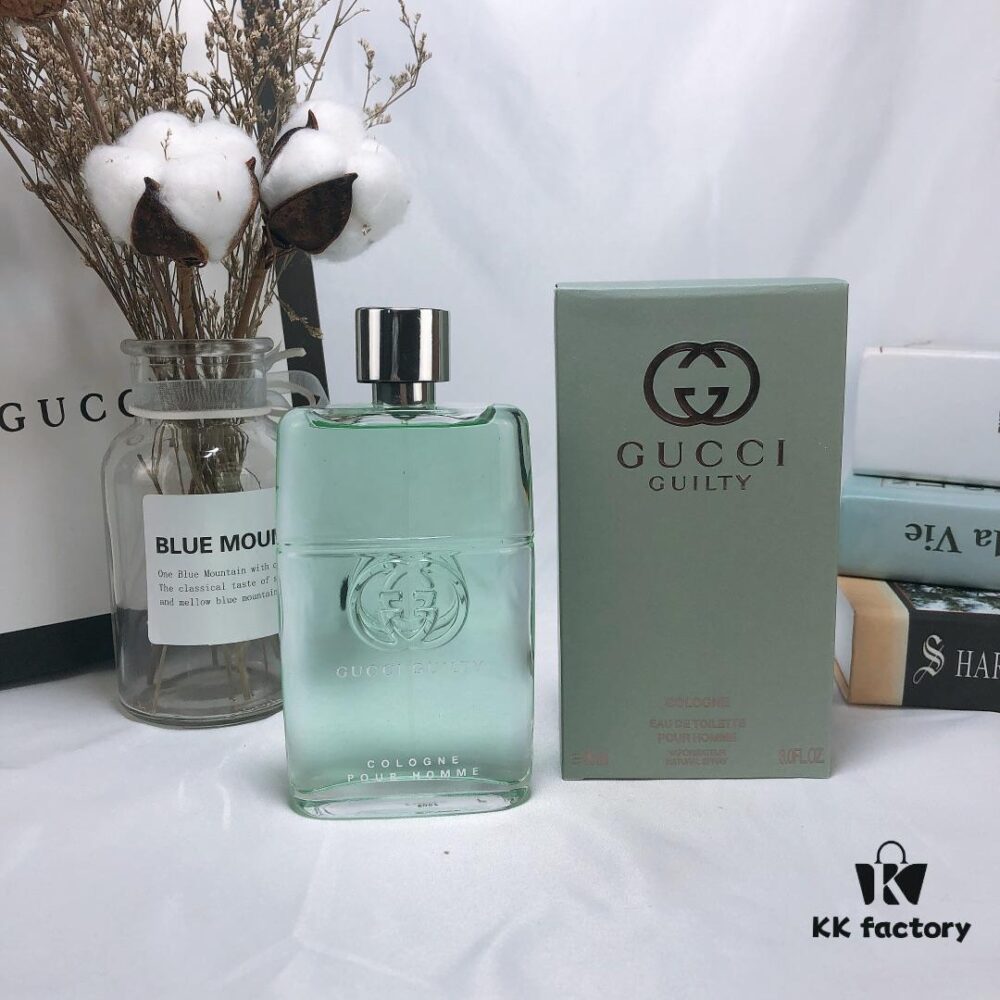 Gucci Cologne Pour Homme Intense Man in Black Eau de Toilette for Men 90ml