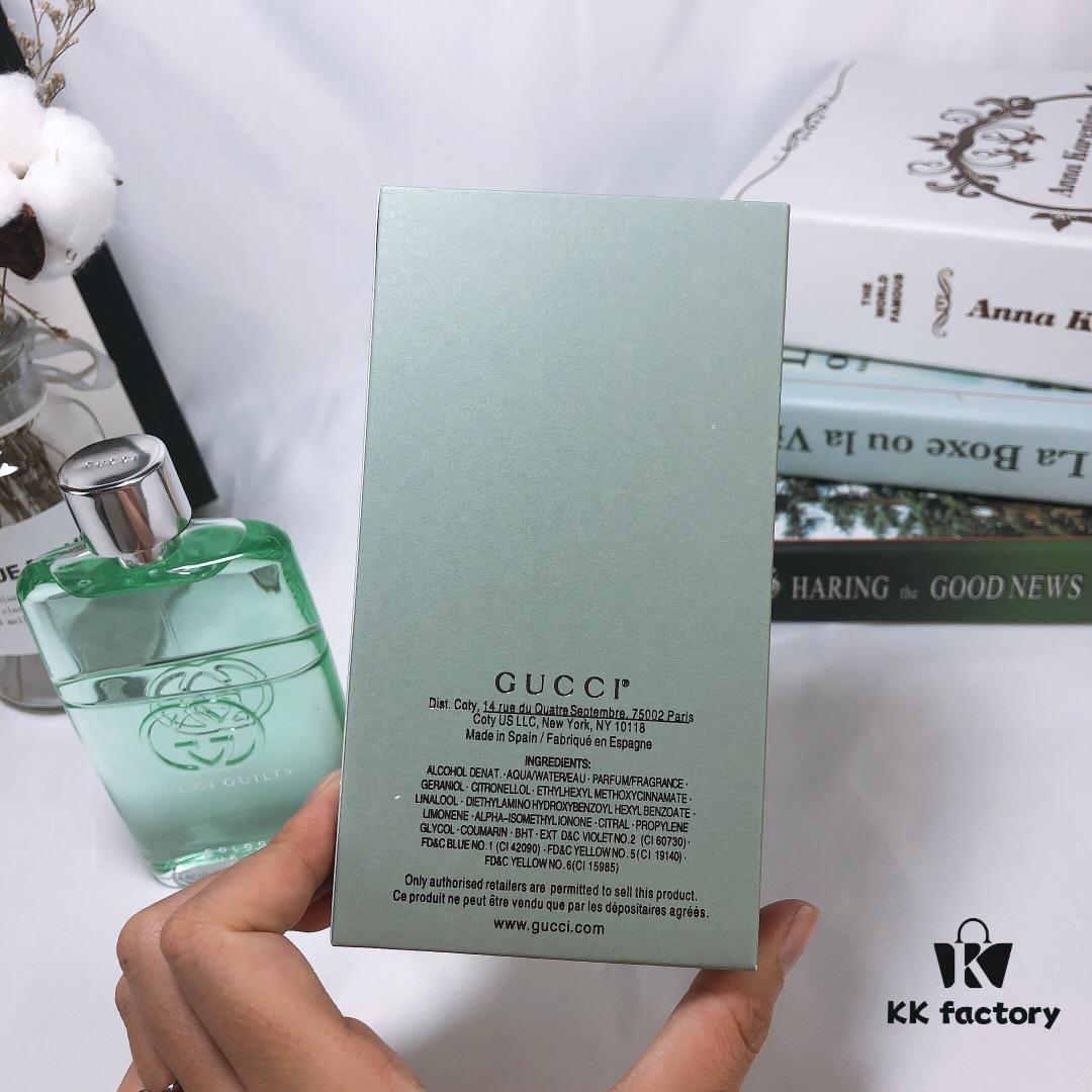 Gucci Cologne Pour Homme Intense Man in Black Eau de Toilette for Men 90ml