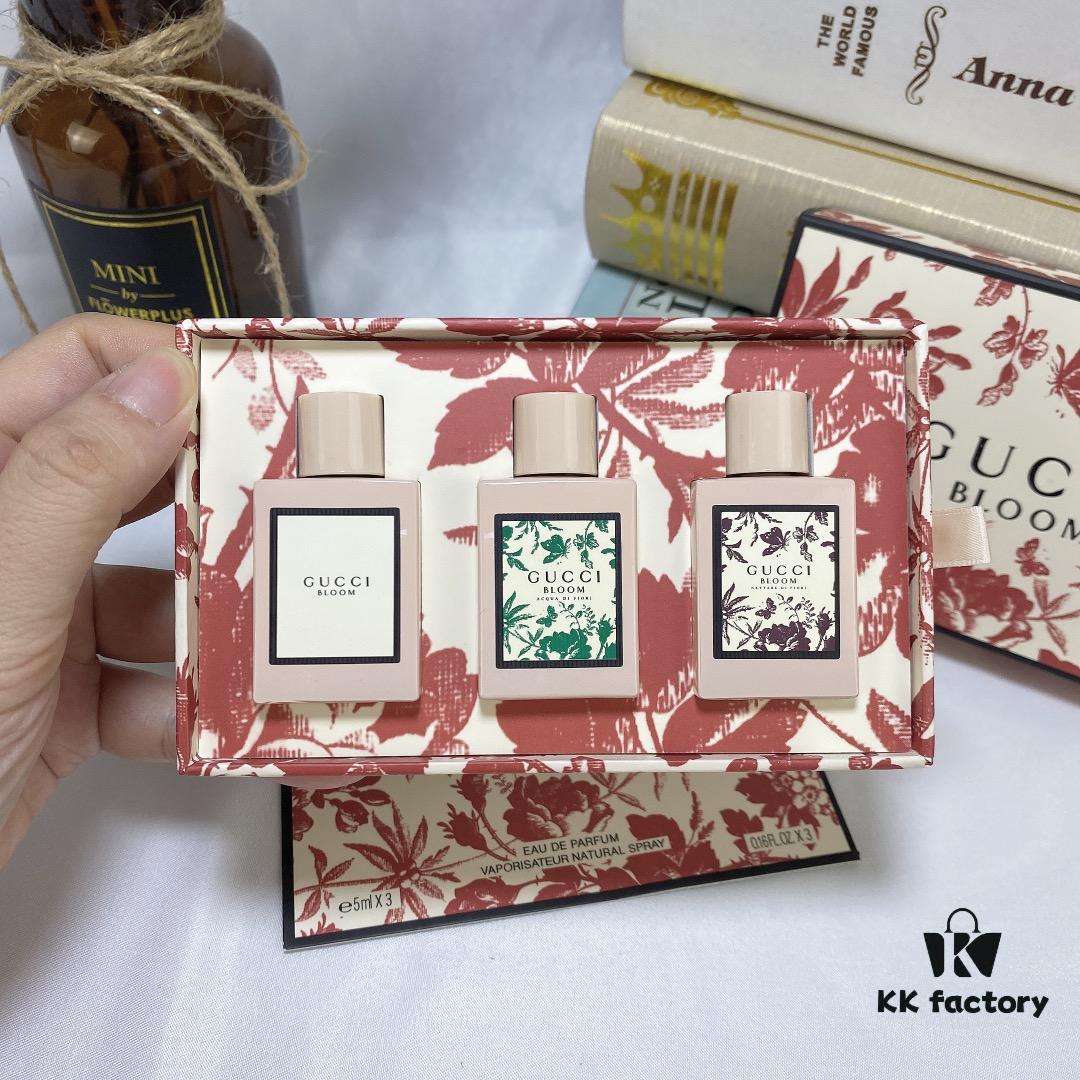 Gucci Bloom Perfume Mini Set 3-Piece * 5ml