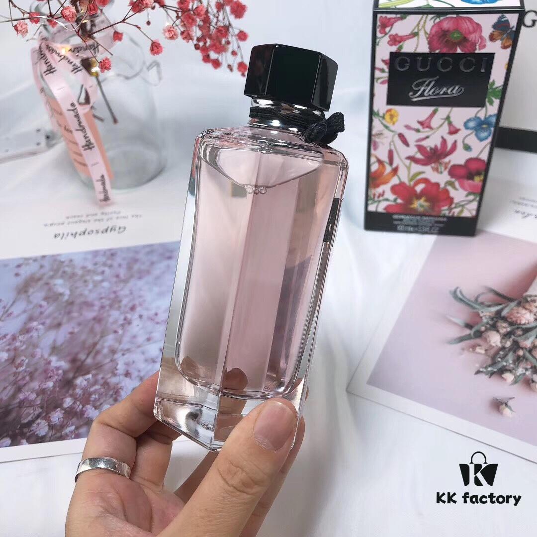 Gucci Flora by Gucci Gorgeous Gardenia, Pink Floral Eau de Toilette for Women, 100ml