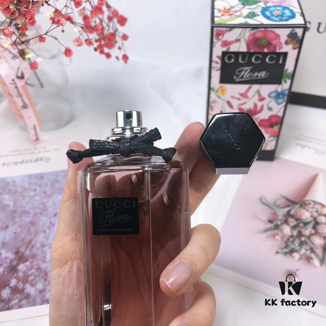 Gucci Flora by Gucci Gorgeous Gardenia, Pink Floral Eau de Toilette for Women, 100ml