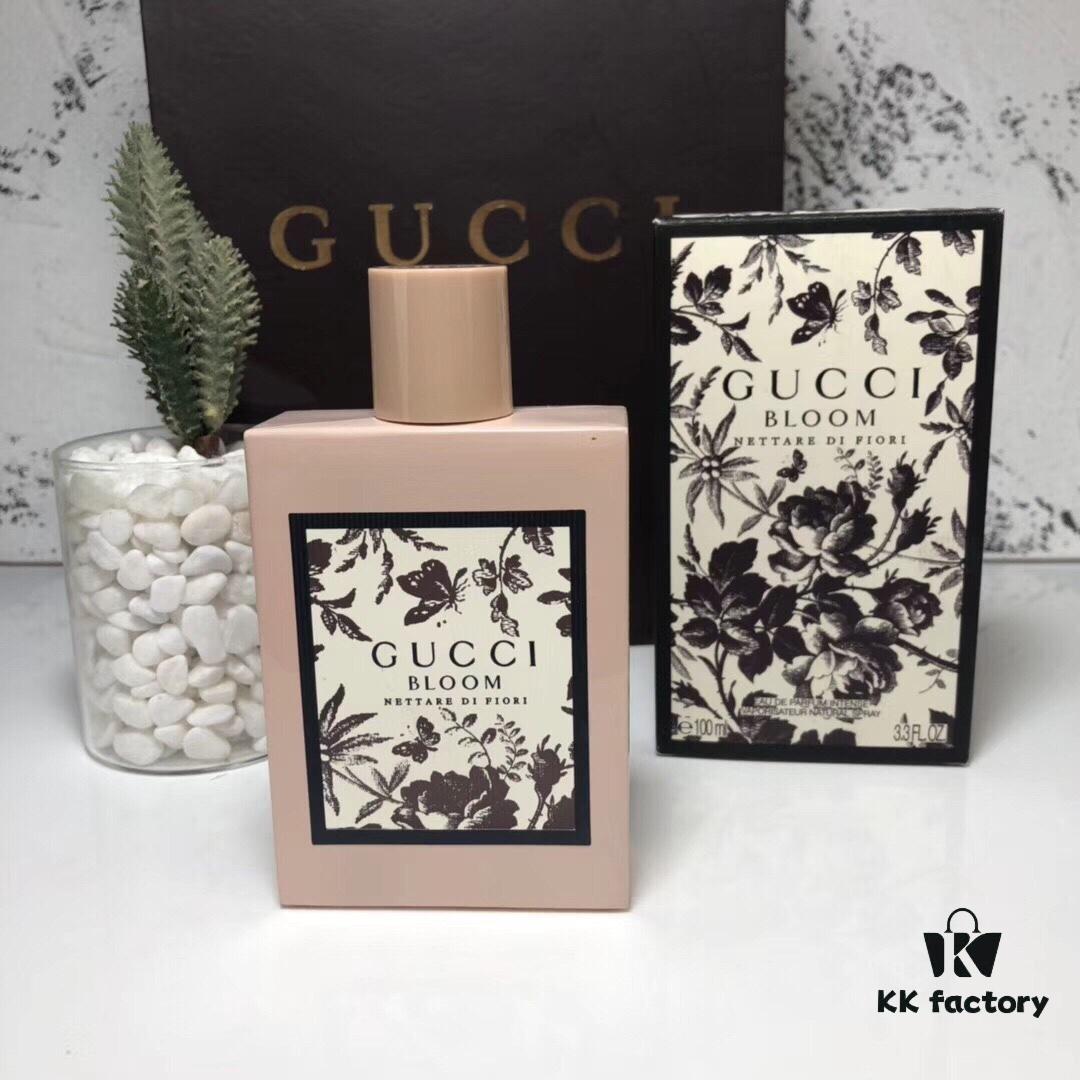 Gucci Bloom Perfume 100ml, All Five Colors Available: Intense Red Floral, Floral, Green Floral, Black Floral, Yellow Floral