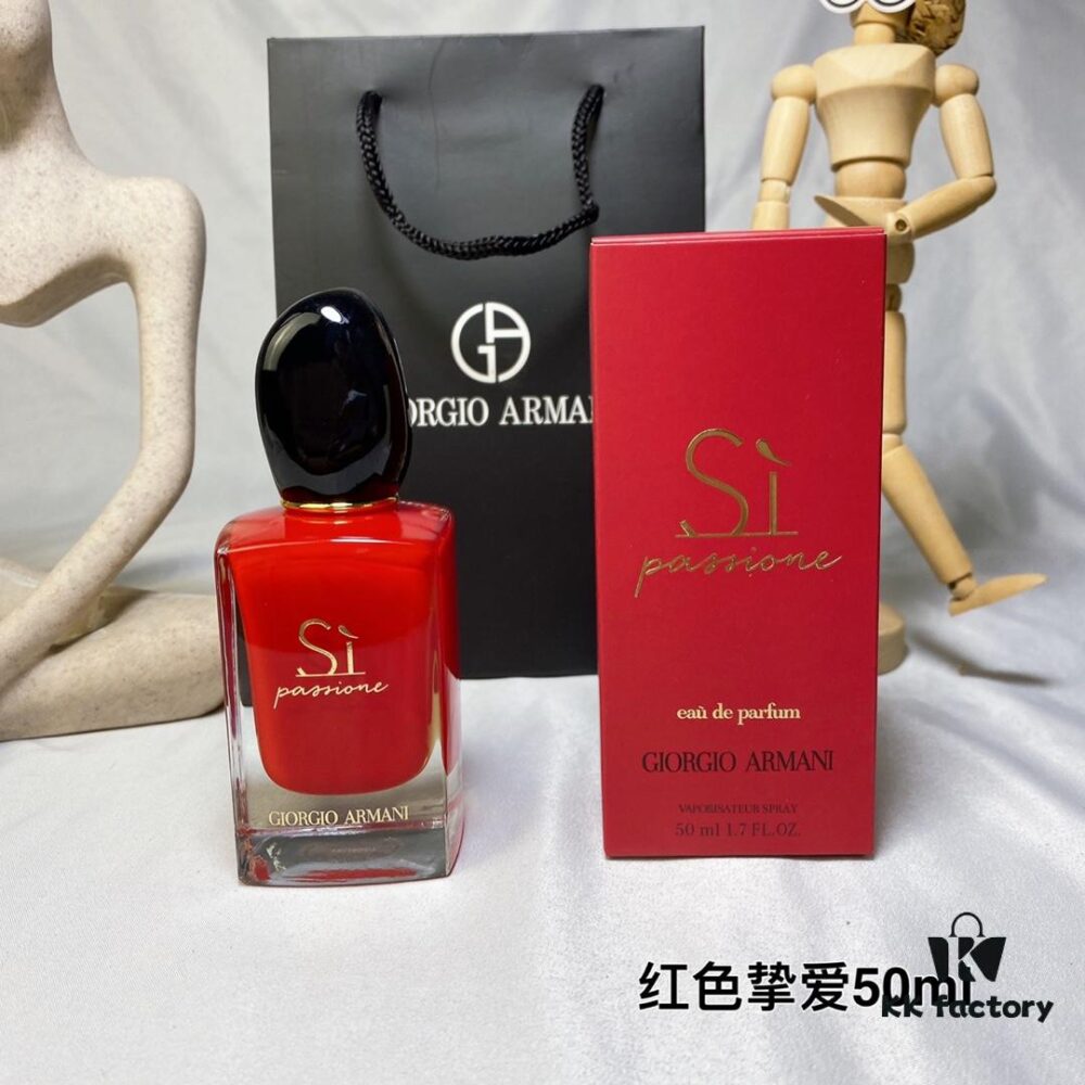 Armani Si Passione Red Limited Edition Perfume 2018 New EDP Concentrated Fragrance 50ml