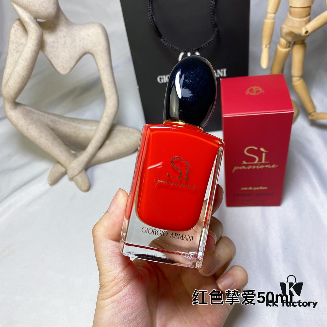 Armani Si Passione Red Love Limited Edition Perfume 2018 New EDP Concentrated Fragrance 50ml