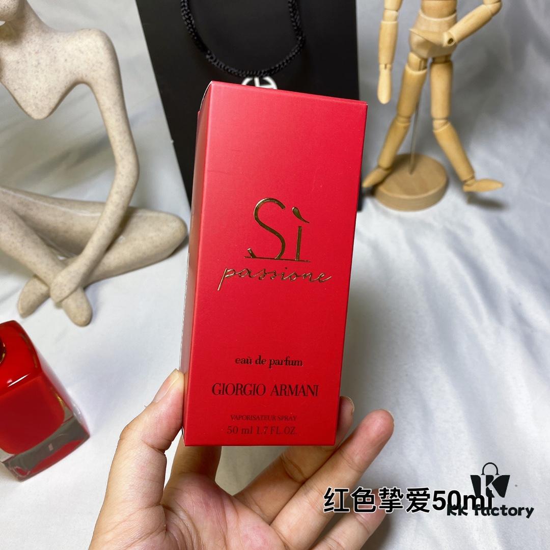 Armani Si Passione Red Love Limited Edition Perfume 2018 New EDP Concentrated Fragrance 50ml