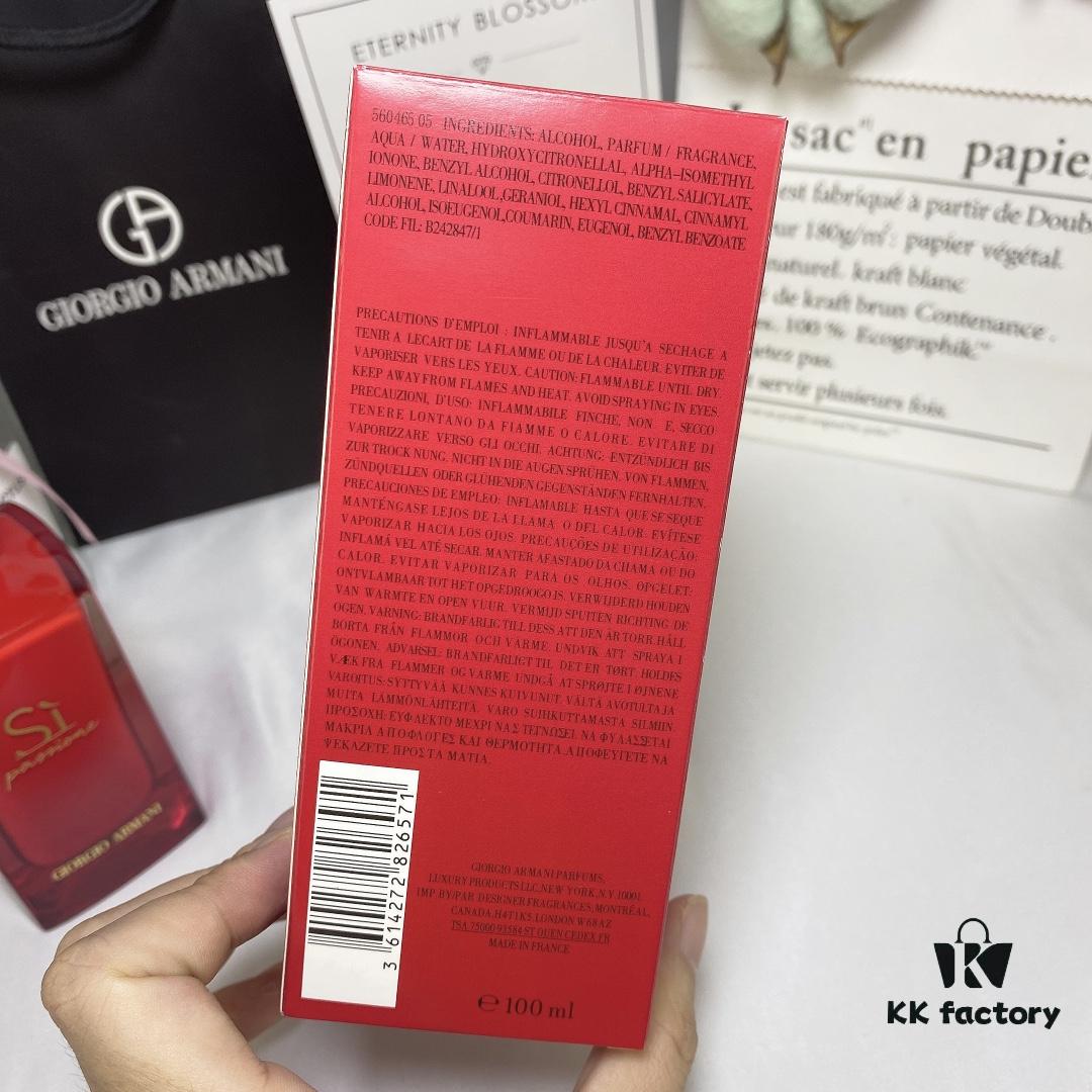 GIORGIO ARMANI Armani New 2020 Gradual Red Love Essence Edition Women's Perfume EDP Intense Fragrance 100ml