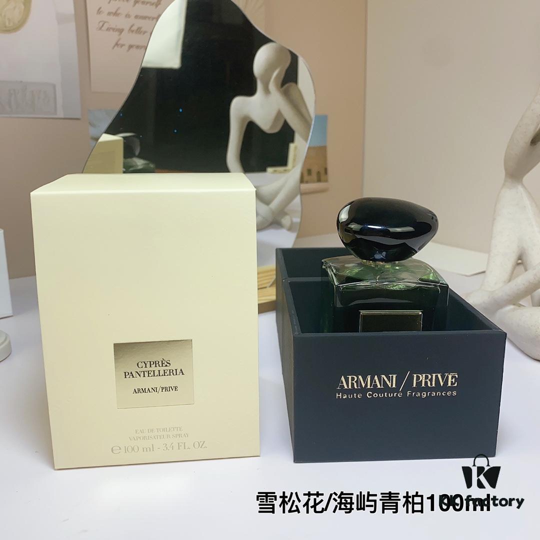 Armani 2021 New High-End Private Collection Perfume Pantelleria Island Cedar & Amber Scented Fragrance 100ml