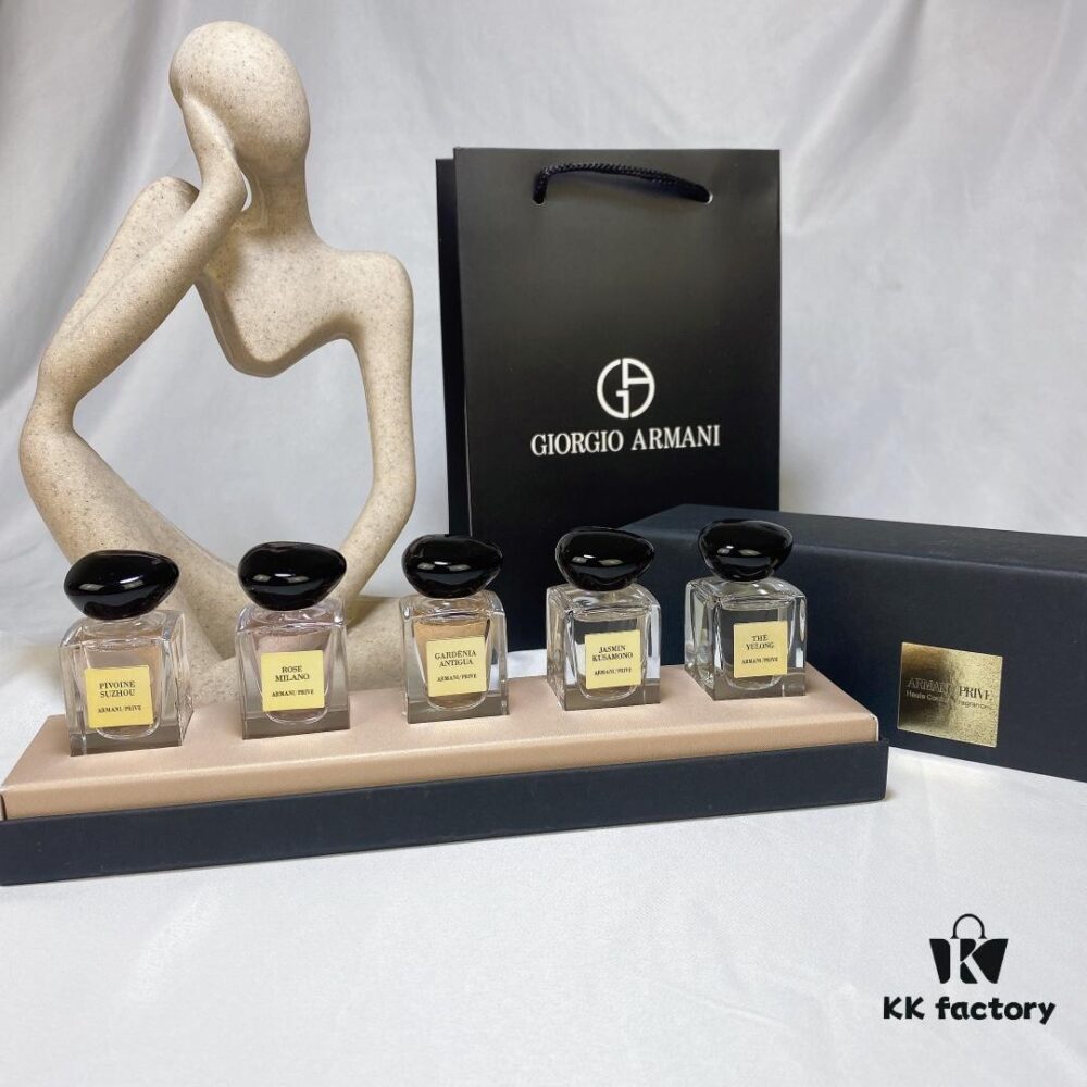 Q-Style Armani Privé Perfume Mini Set 7.5ml Five-Piece Collection