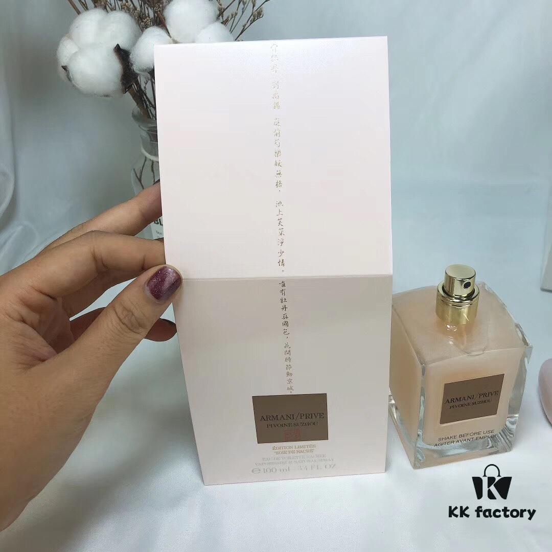 Counter New Arrival Chinese Style 🌸 Armani Prive Suzhou Peony Pink Flawed Limited Edition Perfume 100ml