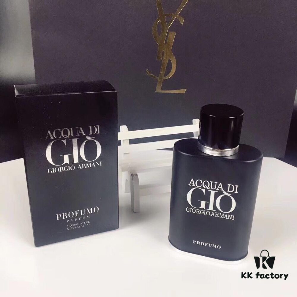GIO Armani Acqua di Giò Pour Homme Black Bottle Collector's Edition Men's Perfume 100ml