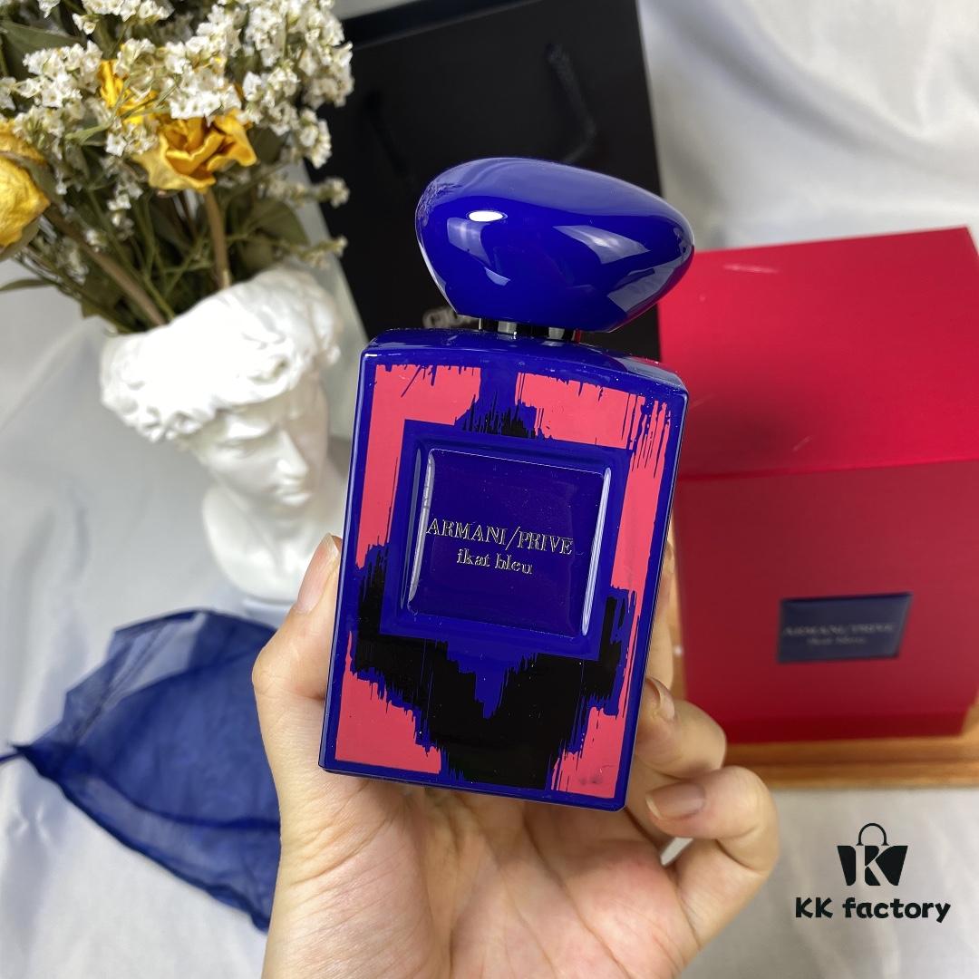 Red Box Spicy Ikat Bleu 100ml, Armani Arman Privé Ikat Bleu 2020