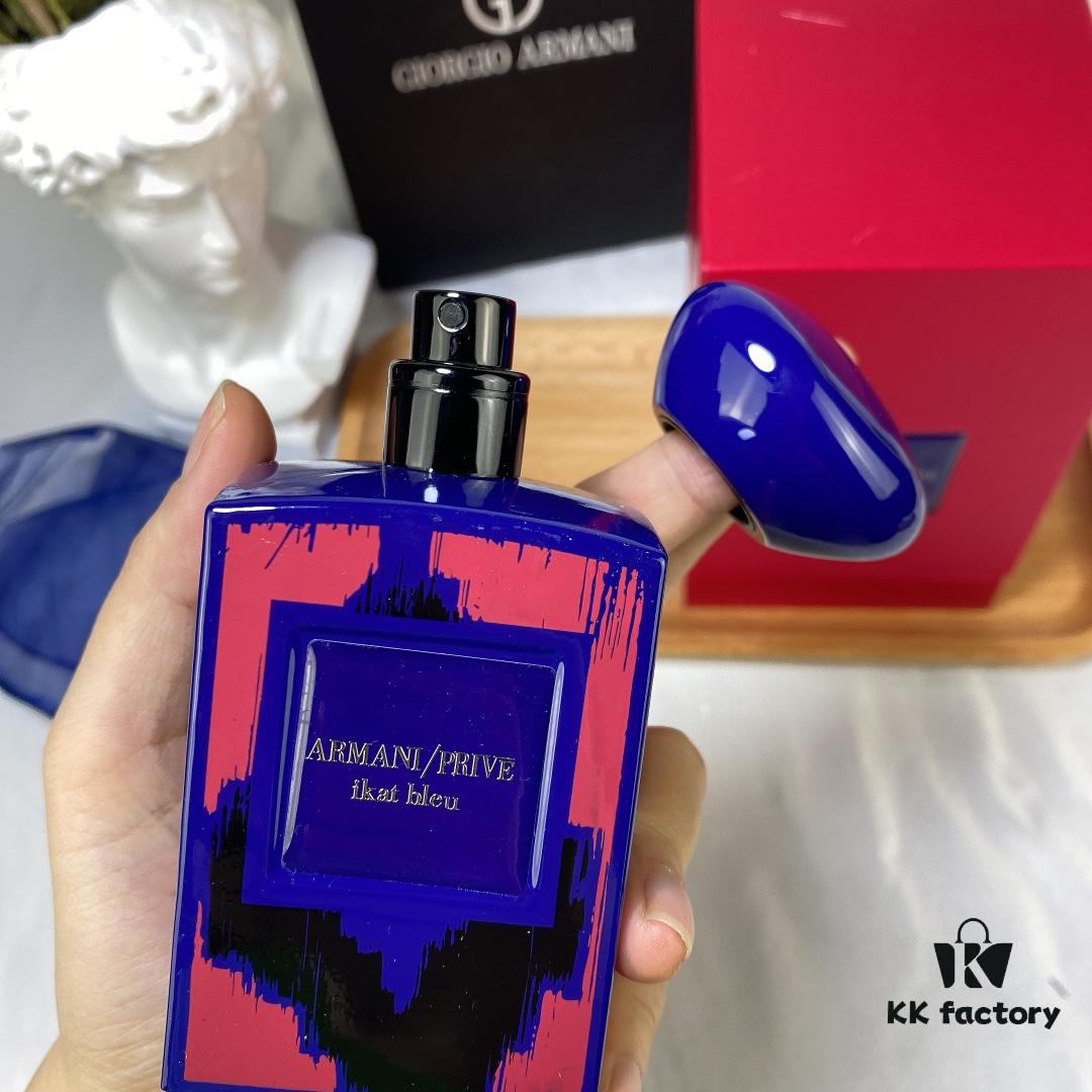 Red Box Spicy Ikat Bleu 100ml, Armani Arman Privé Ikat Bleu 2020