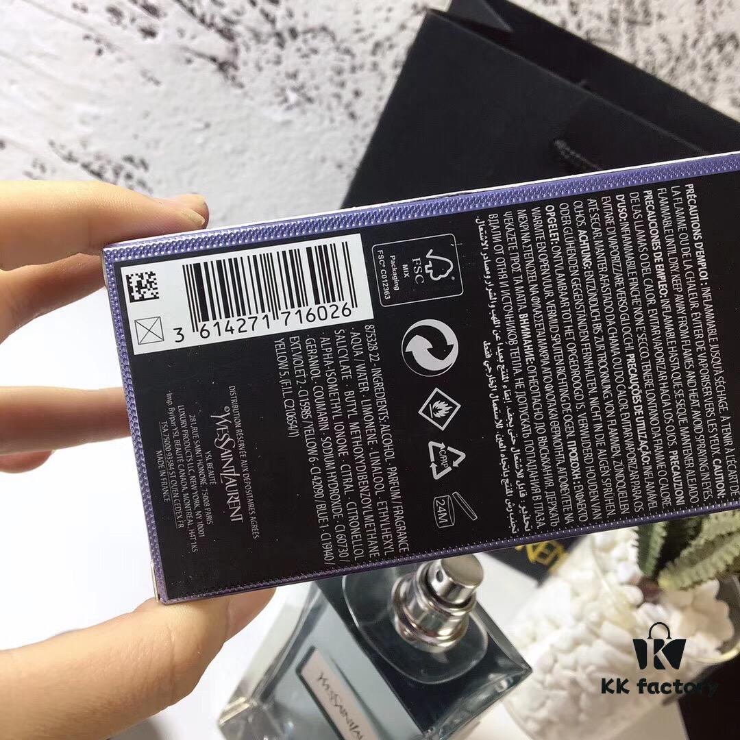 YSL Yves Saint Laurent Y for Men Eau de Toilette, Woody Aromatic with Fresh Marine Notes, 100ml