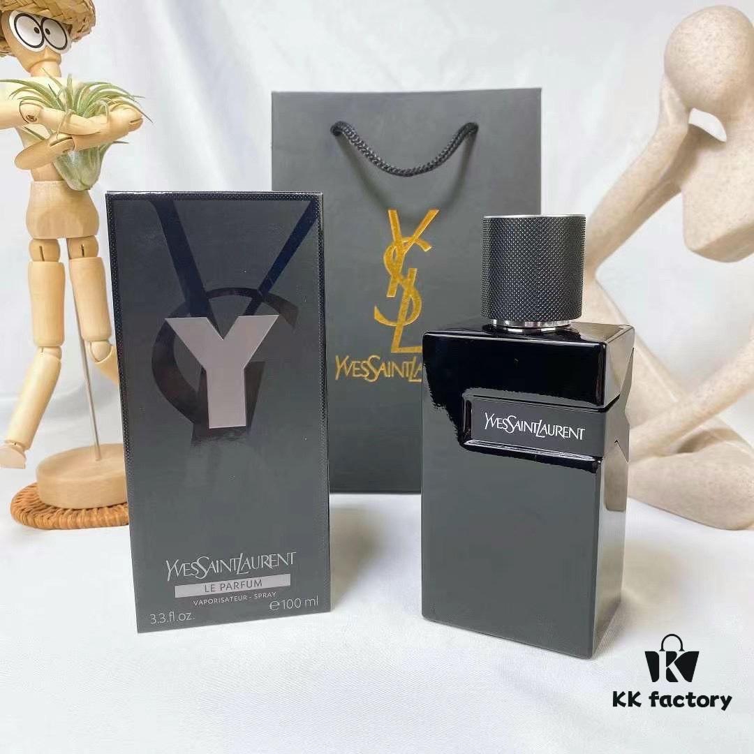 YSL Yves Saint Laurent Y Eau de Parfum for Men, Black Bottle, 100ml