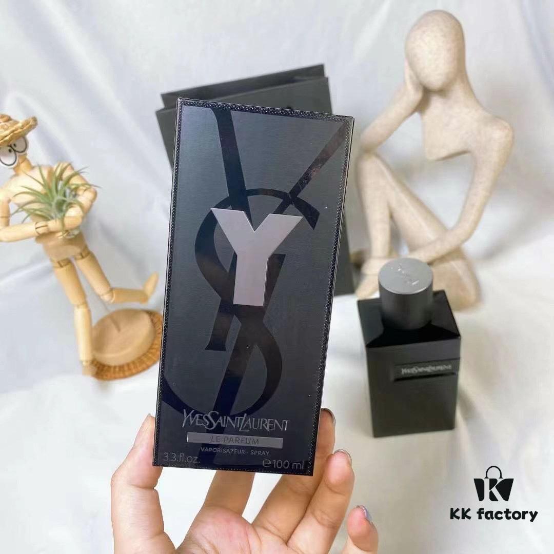 YSL Yves Saint Laurent Y Eau de Parfum for Men, Black Bottle, 100ml