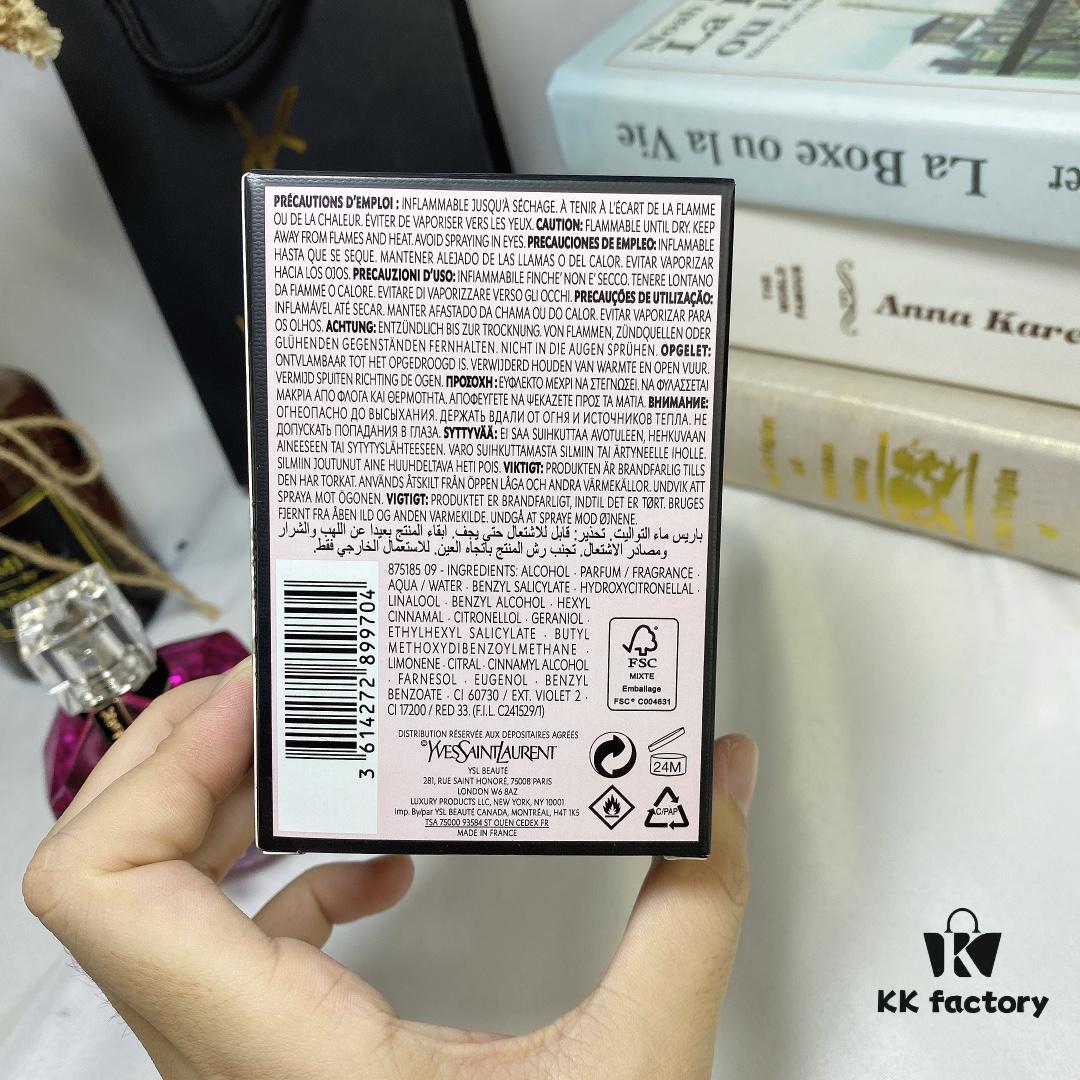 YSL Saint Laurent Mon Paris Intensement 90ml New Version Women's Eau de Parfum, Rose Floral Gourmand Fragrance