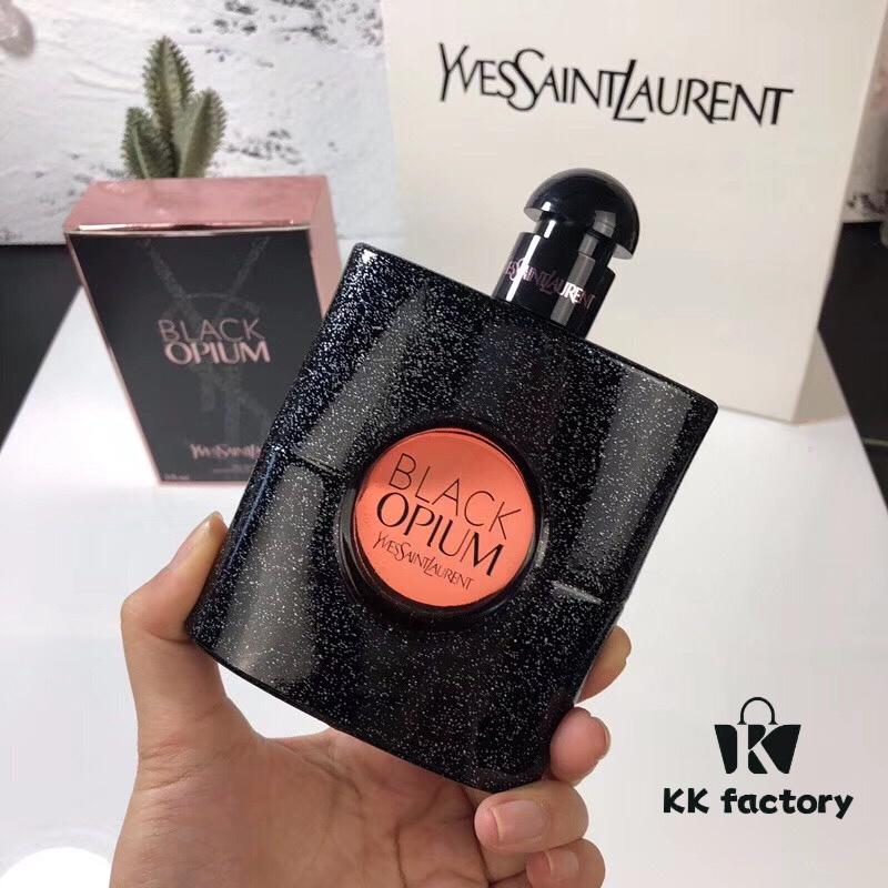 90ml Counter YSL Saint Laurent Black Opium Women's Perfume Rock'n'Roll Black Opium EDP