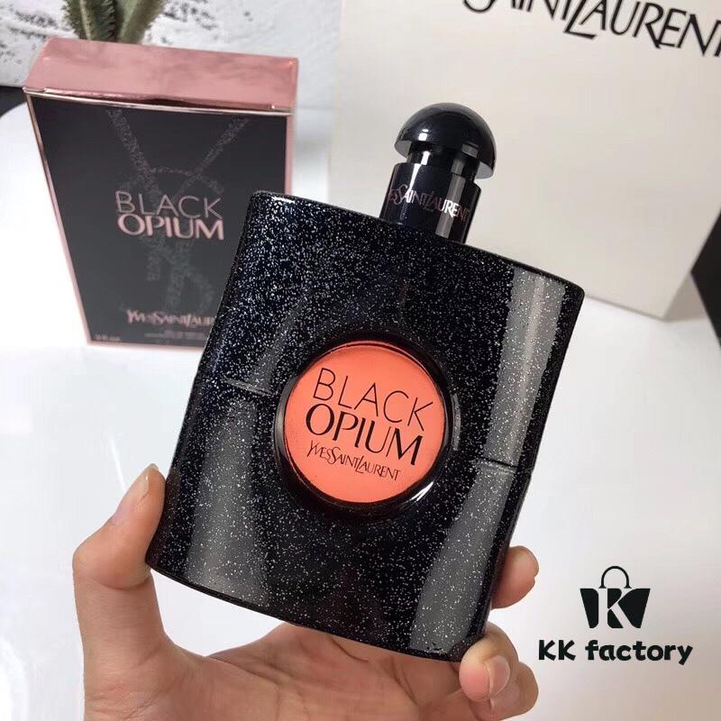 90ml Counter YSL Saint Laurent Black Opium Women's Perfume Rock'n'Roll Black Opium EDP