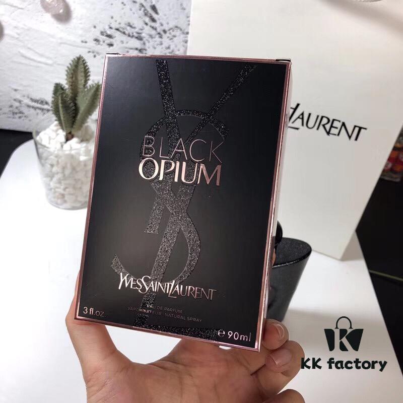 90ml Counter YSL Saint Laurent Black Opium Women's Perfume Rock'n'Roll Black Opium EDP