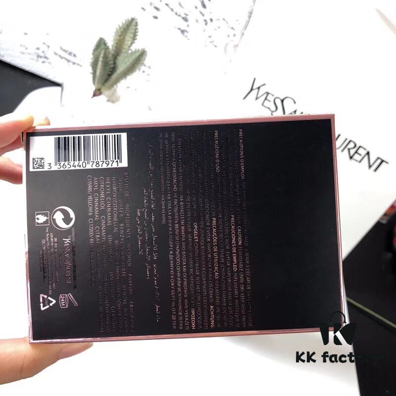 90ml Counter YSL Saint Laurent Black Opium Women's Perfume Rock'n'Roll Black Opium EDP