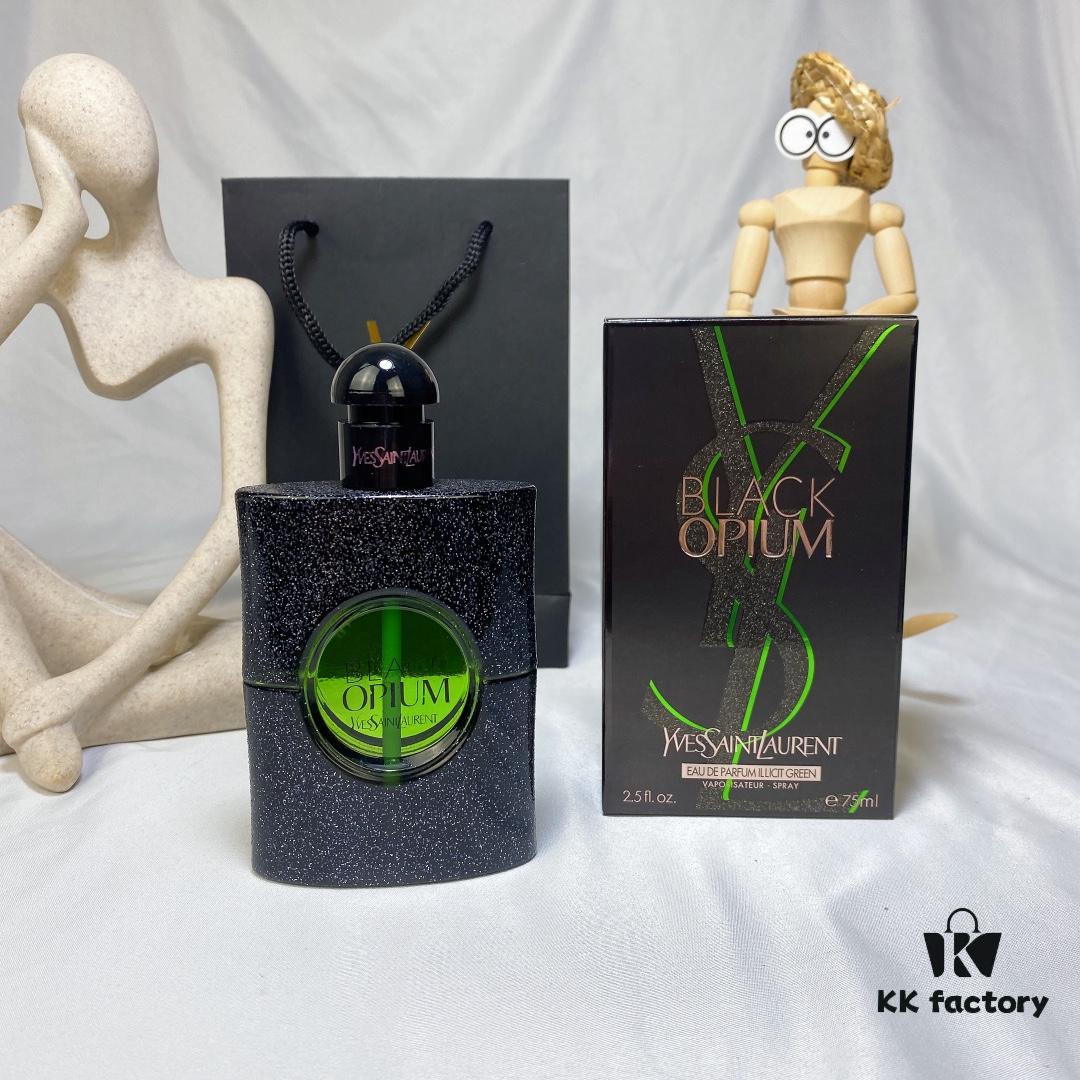 YSL Saint Laurent 2022 Limited Edition New Release Green Opium Intense Perfume 75ml