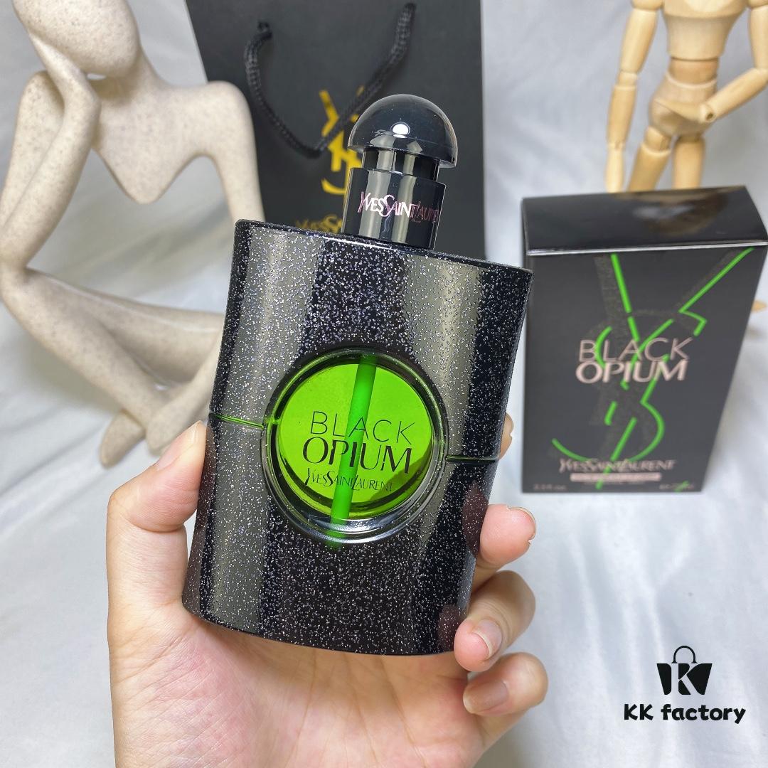 YSL Saint Laurent 2022 Limited Edition New Release Green Opium Intense Perfume 75ml