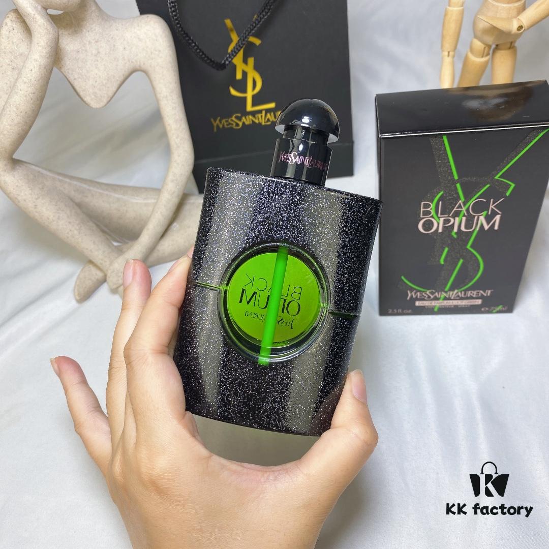 YSL Saint Laurent 2022 Limited Edition New Release Green Opium Intense Perfume 75ml